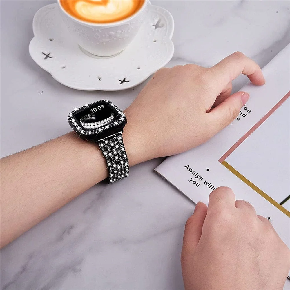Blinged-out Apple Watch Band+ Free Icy Case - Image 7
