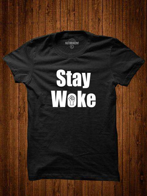 BLM Stay Woke T-Shirt - Image 3