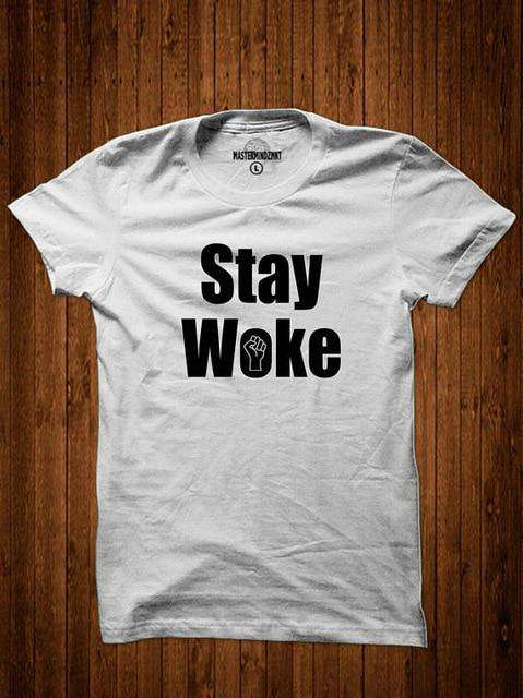 BLM Stay Woke T-Shirt - Image 4