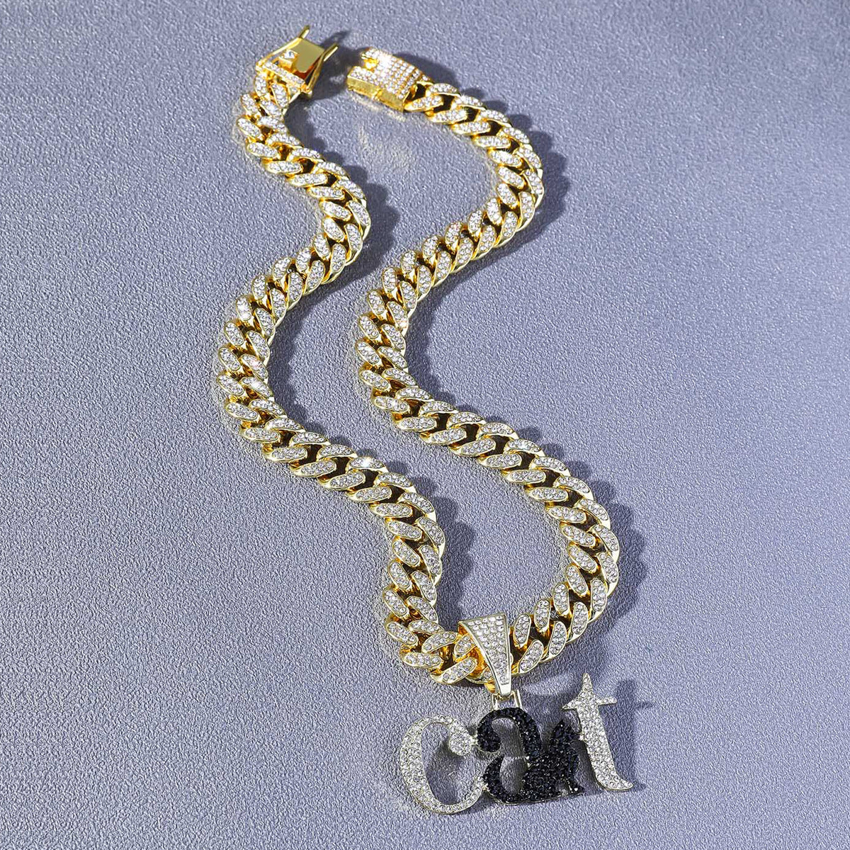 Cat Pendant + Cuban Chain - Image 4