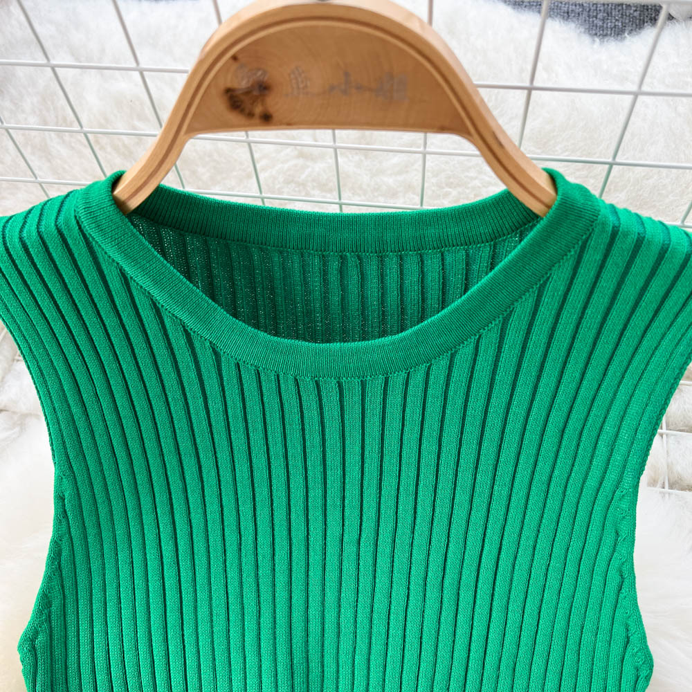 Amelia Knitted Summer Ruffle Dress - Image 11