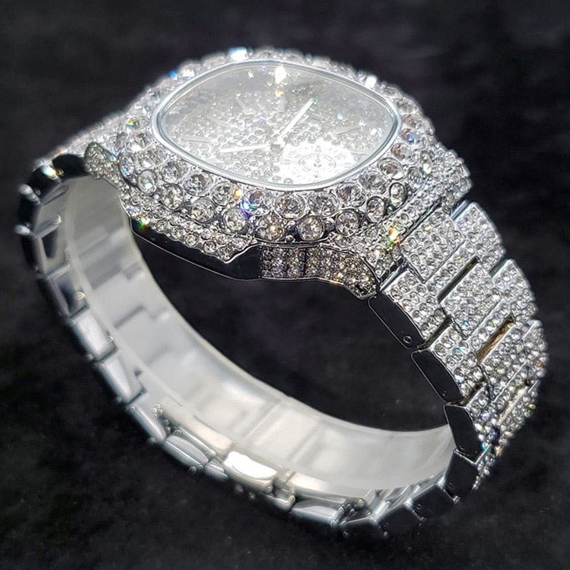VVS Jewelry Chronograph Shine Iced out Watch - Image 2