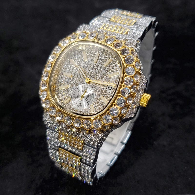 VVS Jewelry Chronograph Shine Iced out Watch - Image 20