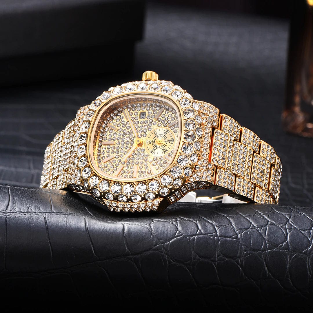 VVS Jewelry Chronograph Shine Iced out Watch - Image 26