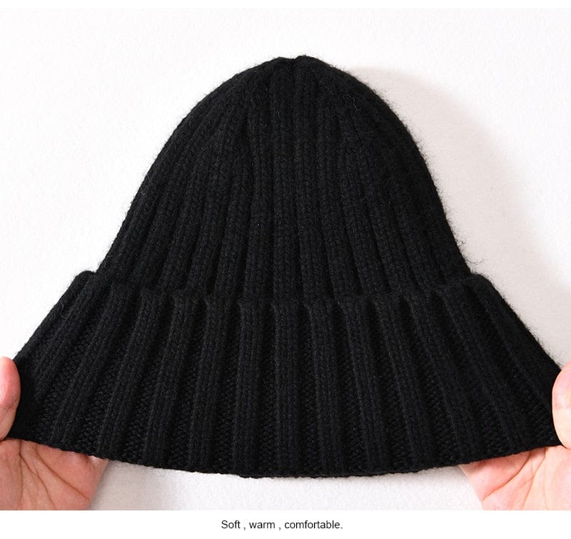 Chunky Silk Satin Lined Knitted Beanie - Image 24