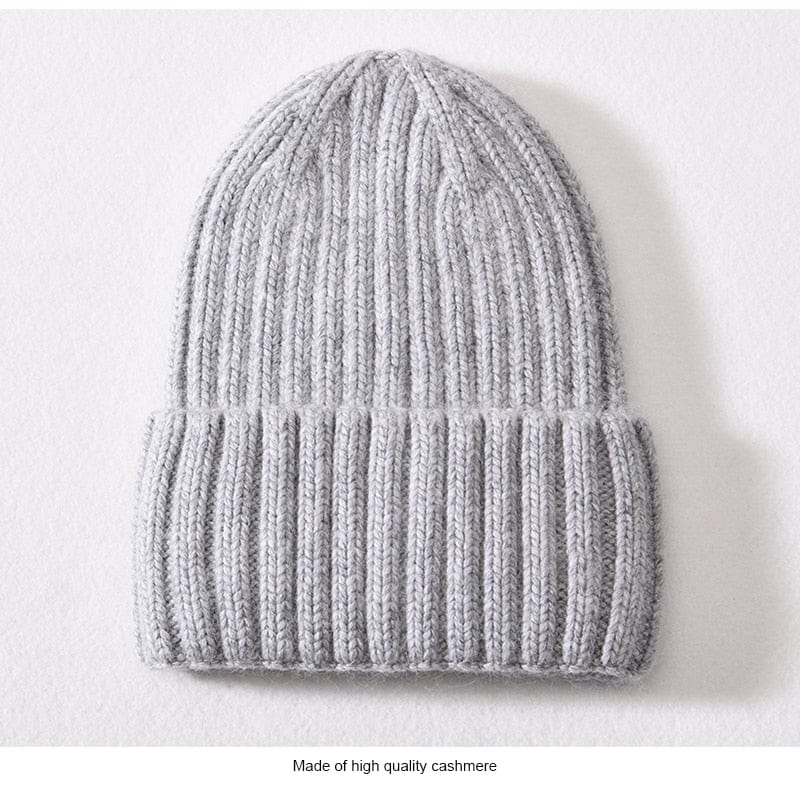 Chunky Silk Satin Lined Knitted Beanie - Image 27