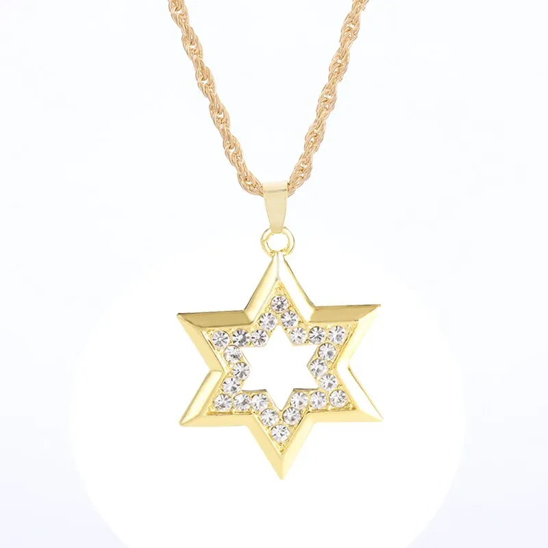Classic Charm Judaism Amulet Pendant Necklace - Image 3