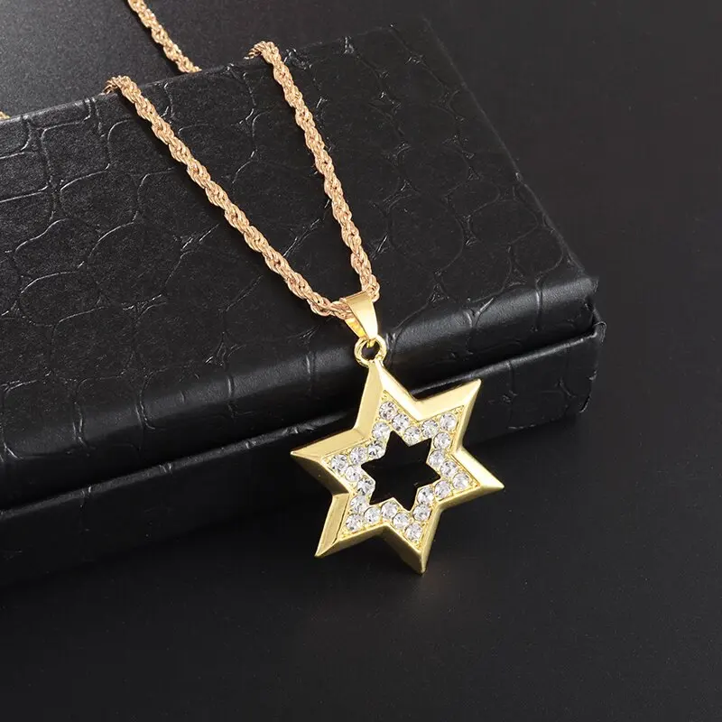 Classic Charm Judaism Amulet Pendant Necklace - Image 6