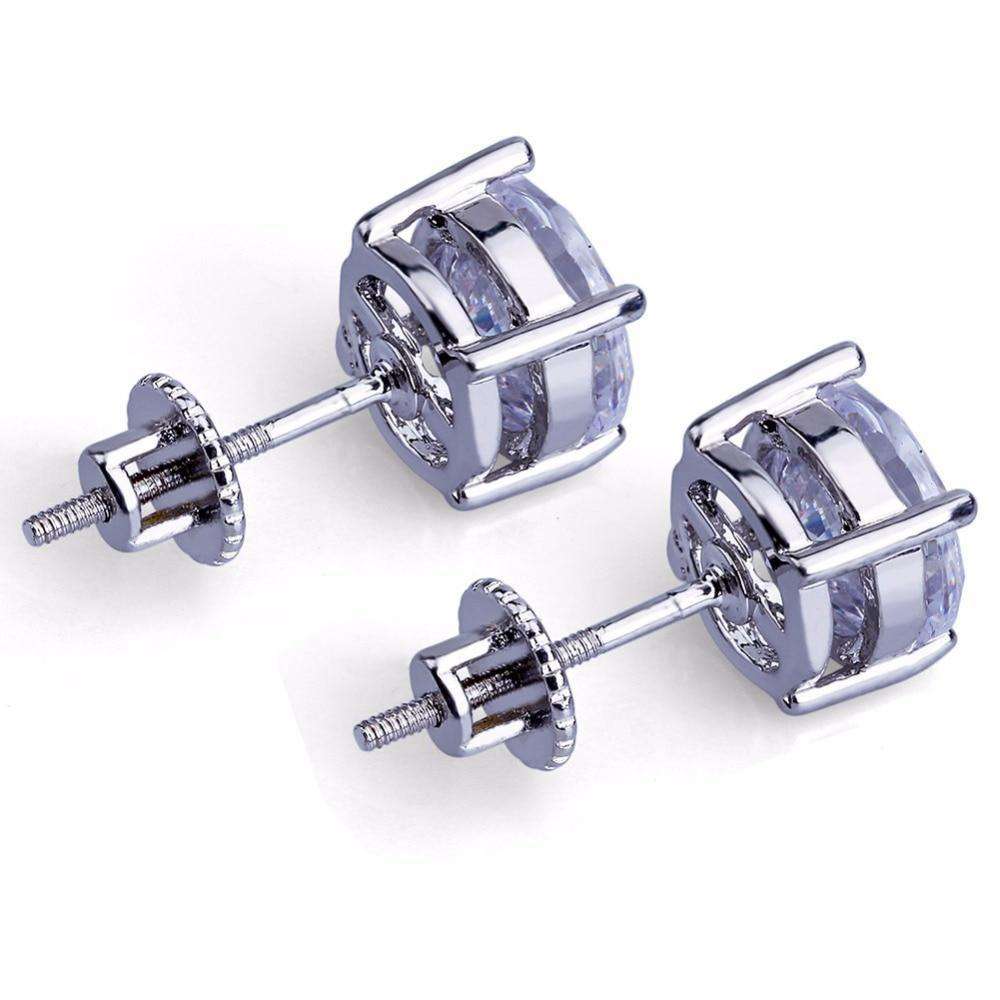 Classic Ice Stud Earrings - Image 3