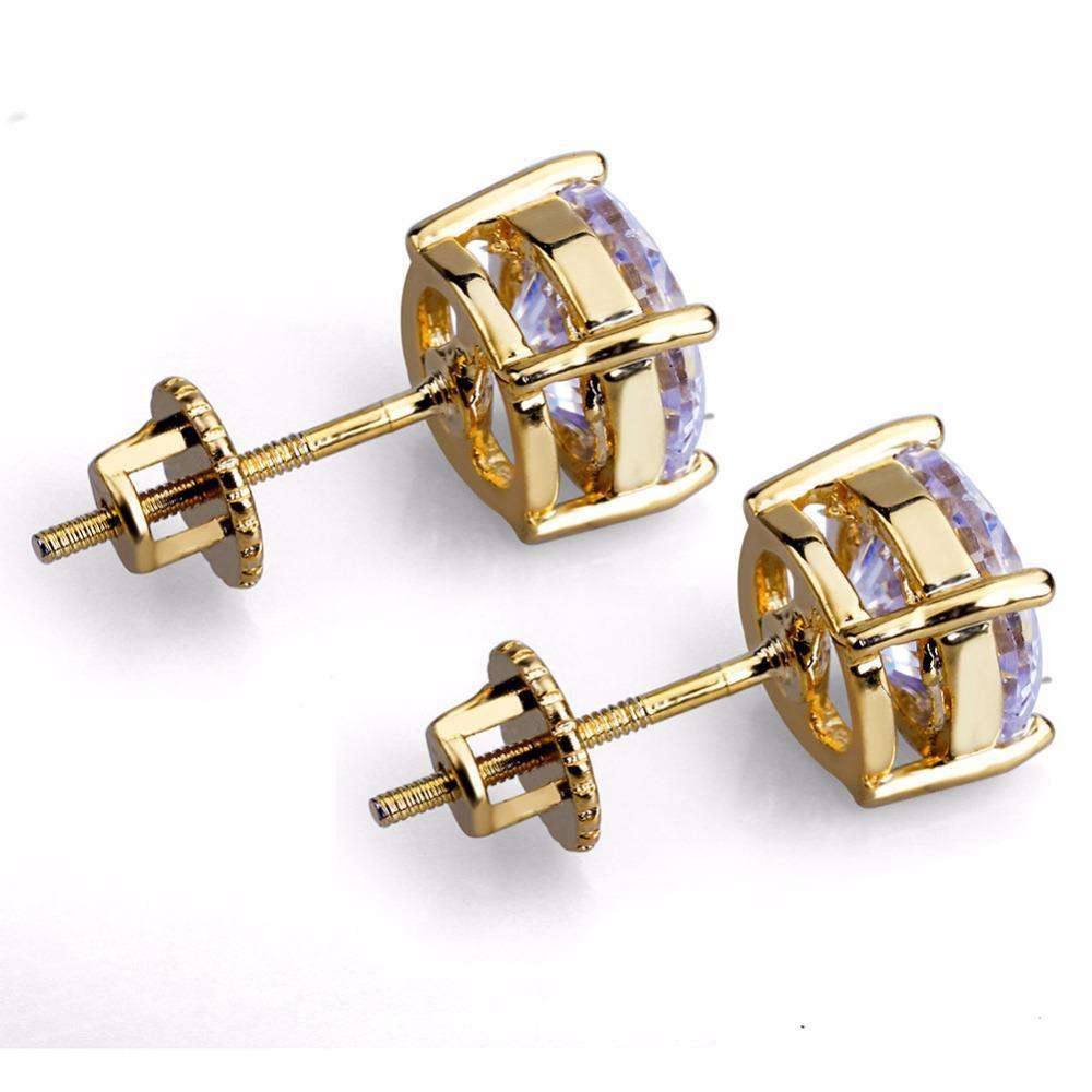 Classic Ice Stud Earrings - Image 5