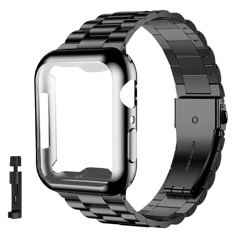 Classic Stainless Watch Strap For Apple Watch - Image 12