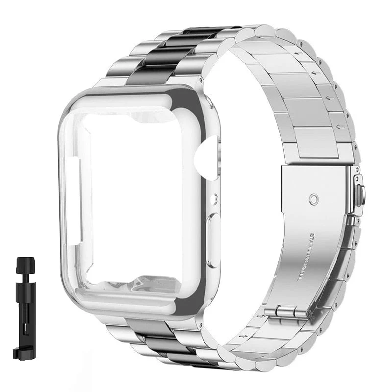 Classic Stainless Watch Strap For Apple Watch - Image 6