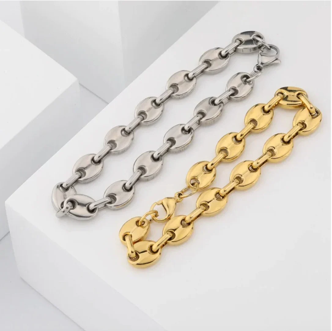 VVS Jewelry Coffee Bean Bracelet - Image 3