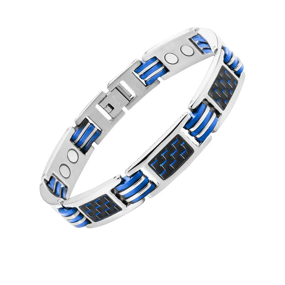 Magnetic Therapy Bracelet - Titanium - Image 2