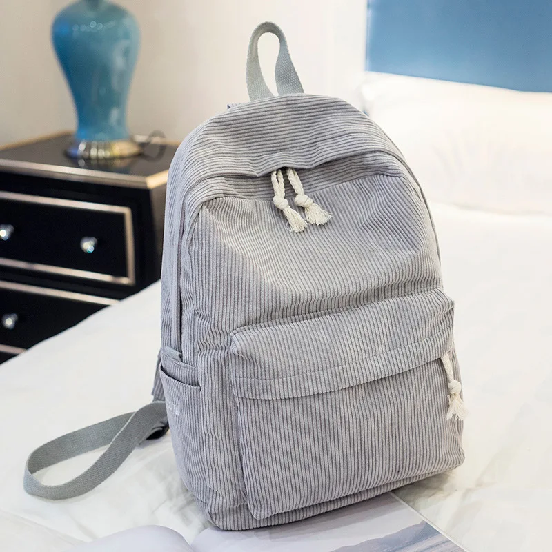Corduroy Custom Name Backpack - Image 5