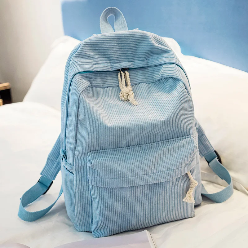 Corduroy Custom Name Backpack - Image 7