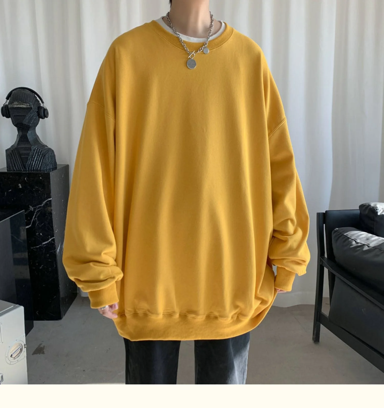 CrewCode Oversized Sweatshirt - Image 16
