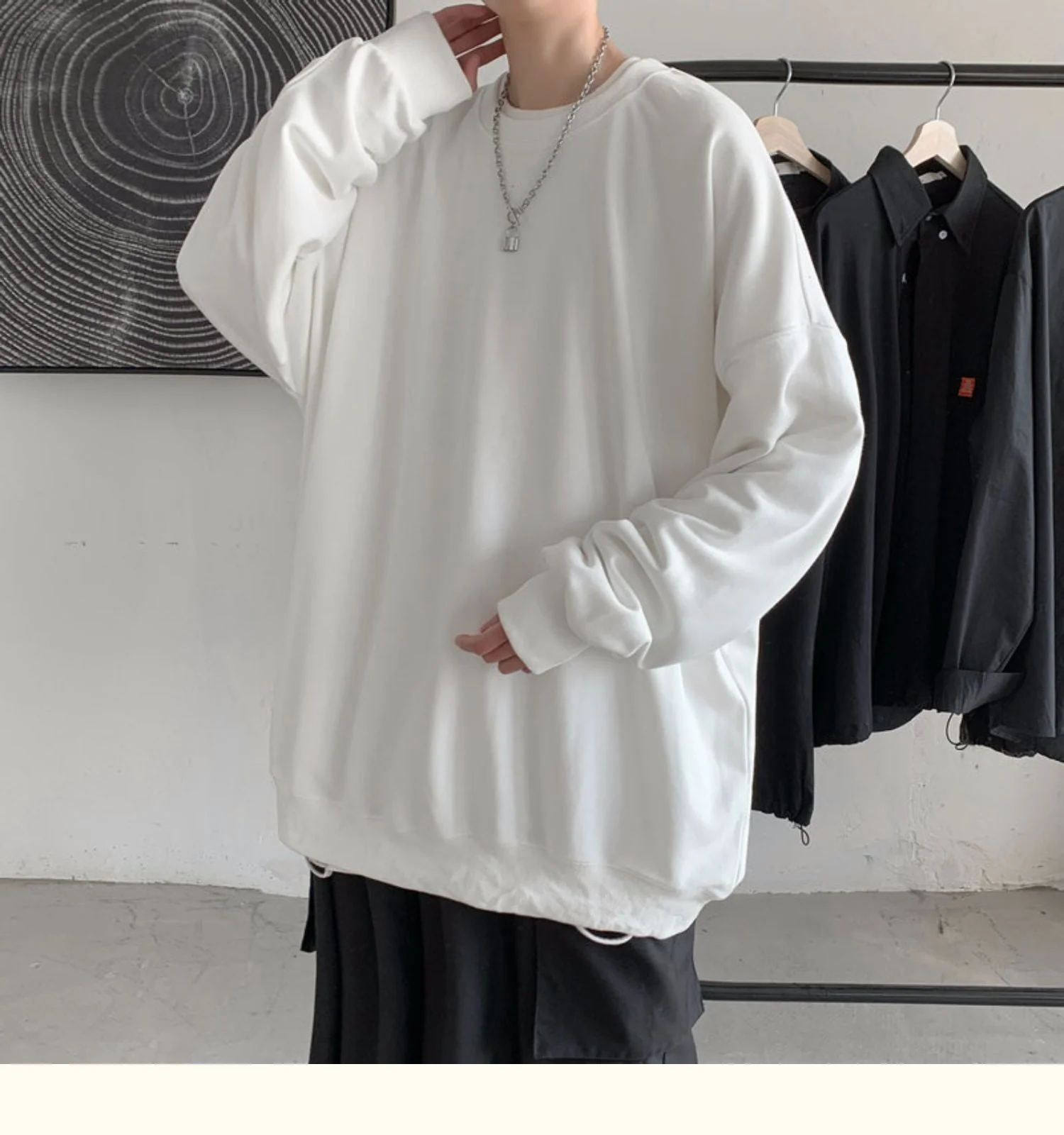 CrewCode Oversized Sweatshirt - Image 9