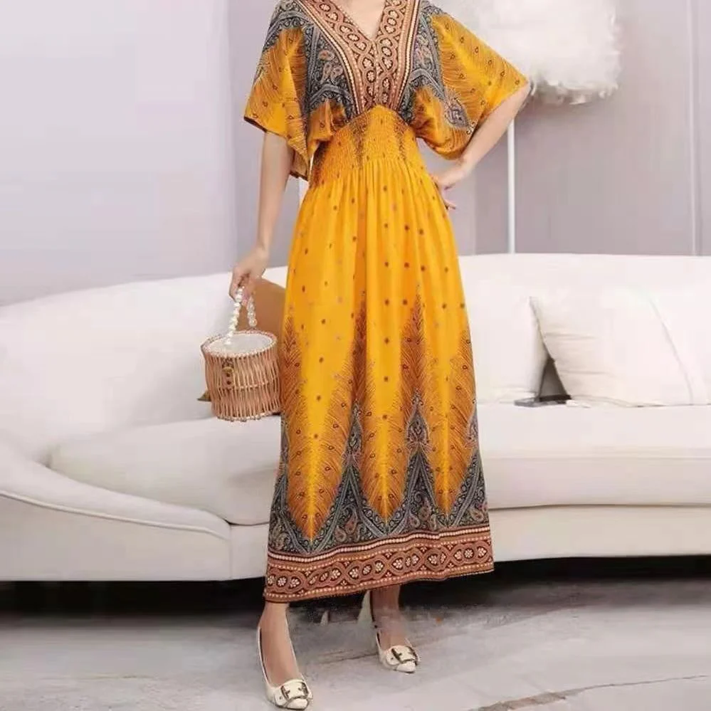 Retro Bohemian Summer Dress - Image 12