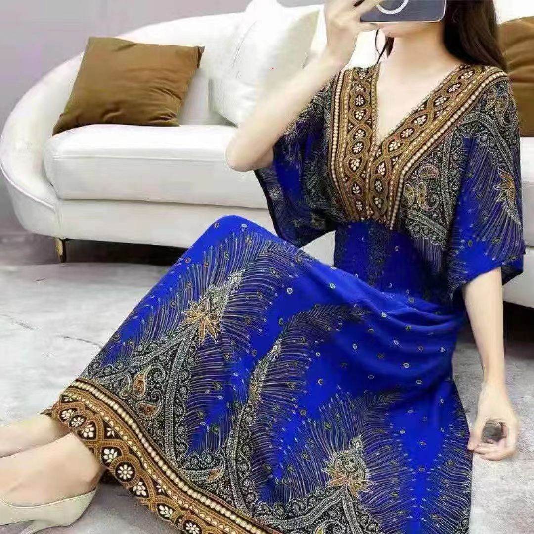 Retro Bohemian Summer Dress - Image 13