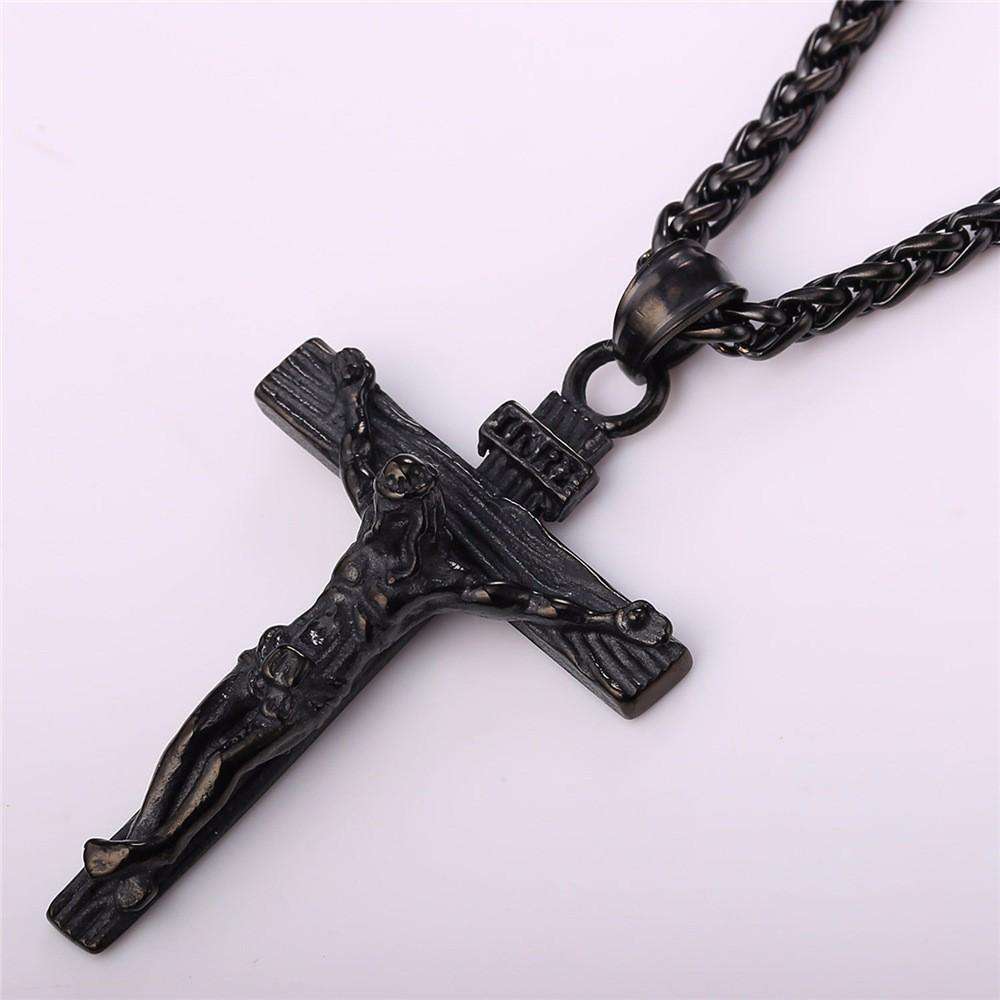 Crucifix Pendant Necklace - Image 5