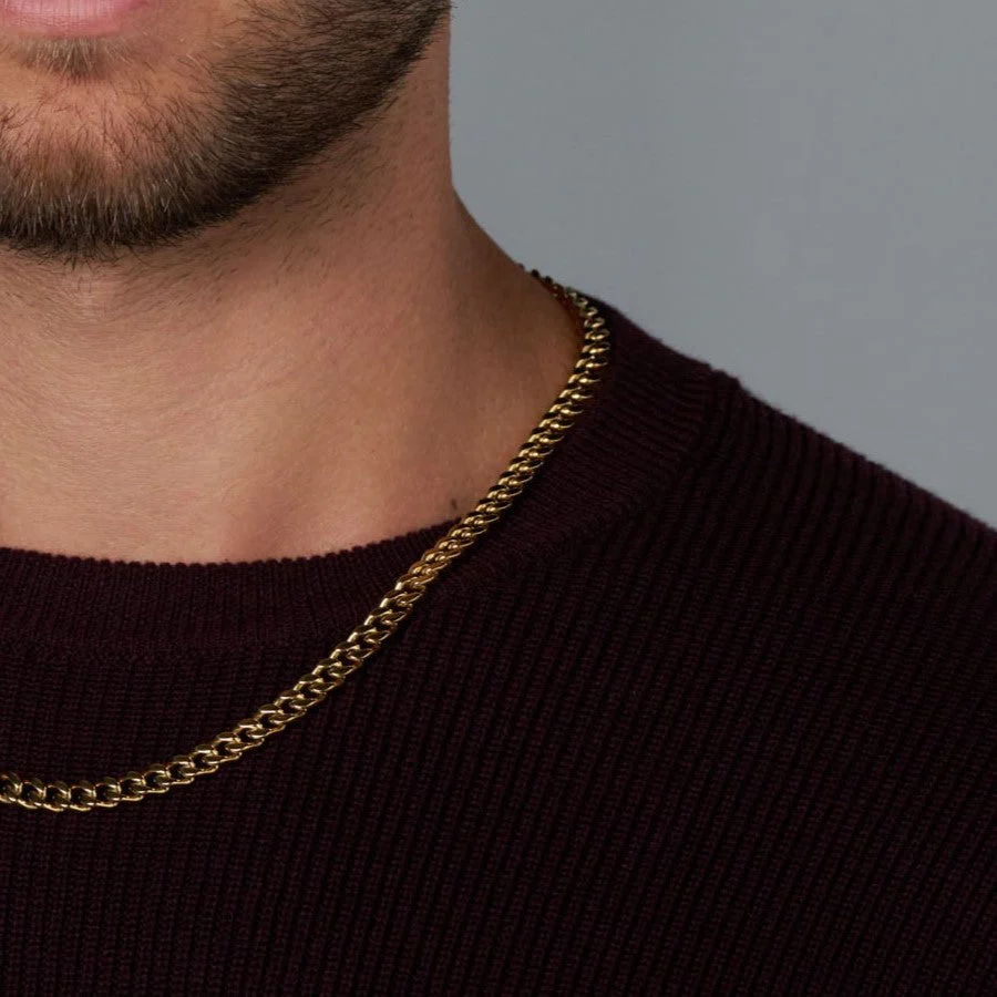 5mm Gold Cuban Link Chain - Image 4