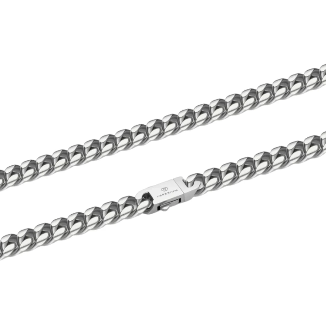 5mm Silver Cuban Chain - Image 3