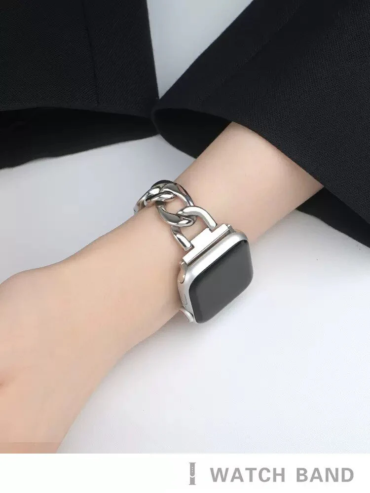 Cuban Link Strap Apple watch - Image 15
