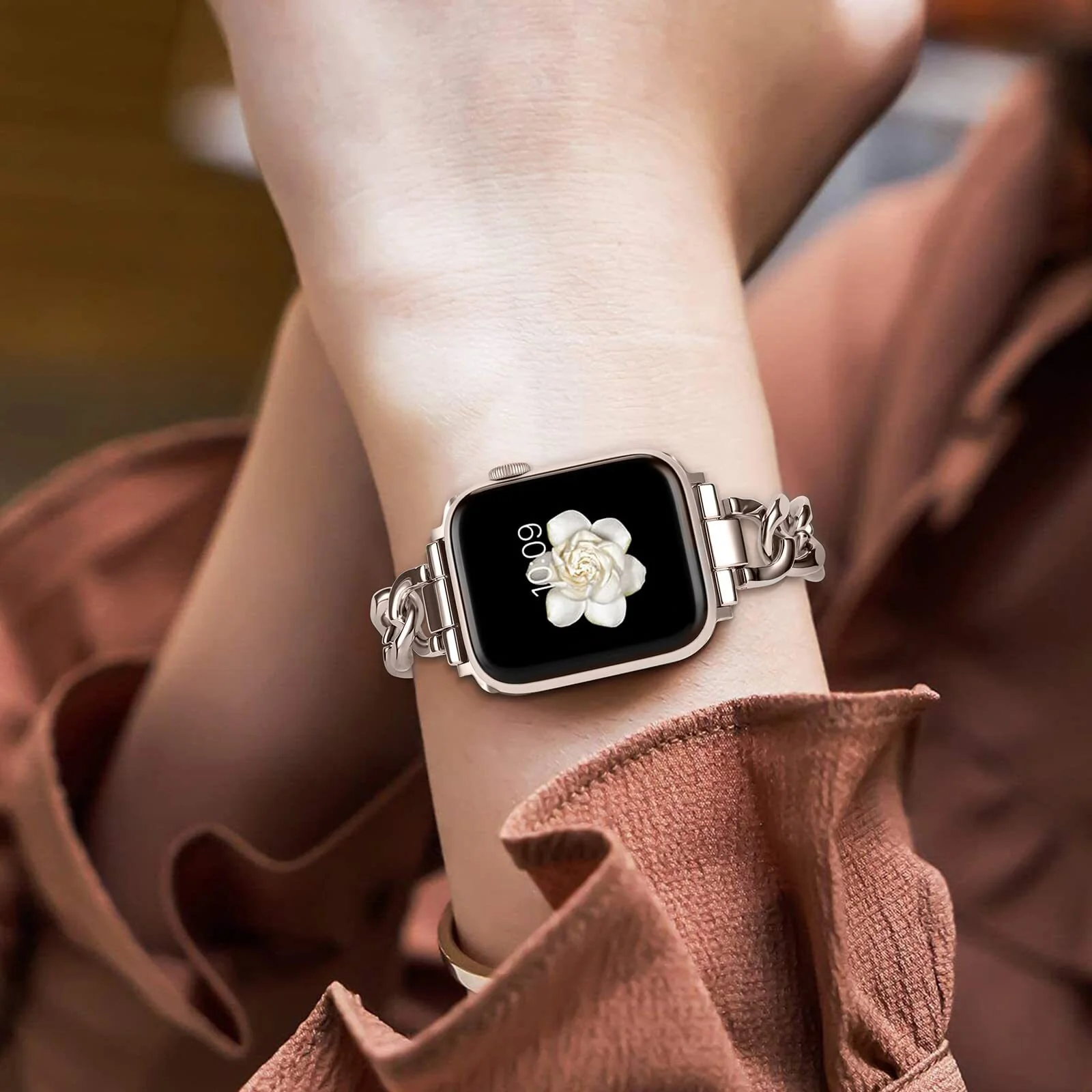 Cuban Link Strap Apple watch - Image 16