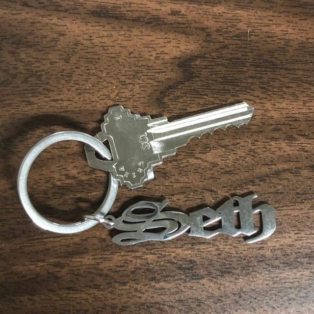 Custom Cursive Name Keychain - Image 22