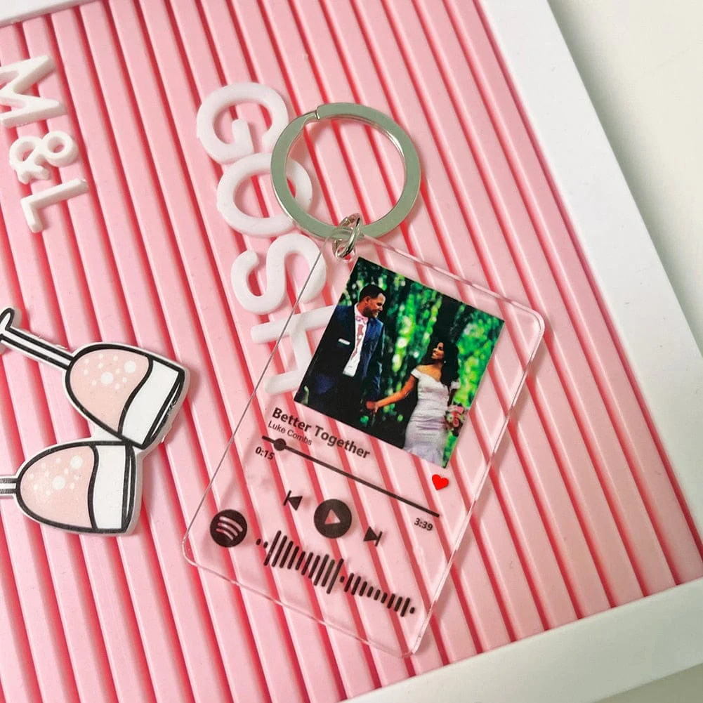 VVS Jewelry Custom Spotify Keychain - Image 4