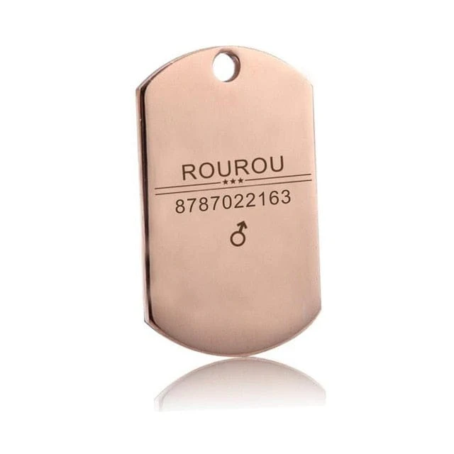 Custom Name Dog Collar Pendant - Image 15