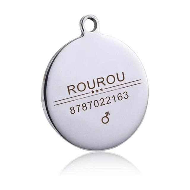 Custom Name Dog Collar Pendant - Image 16