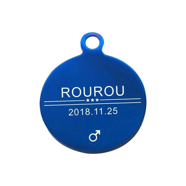 Custom Name Dog Collar Pendant - Image 6
