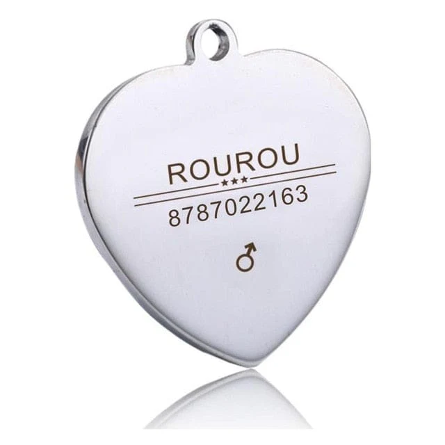 Custom Name Dog Collar Pendant - Image 7