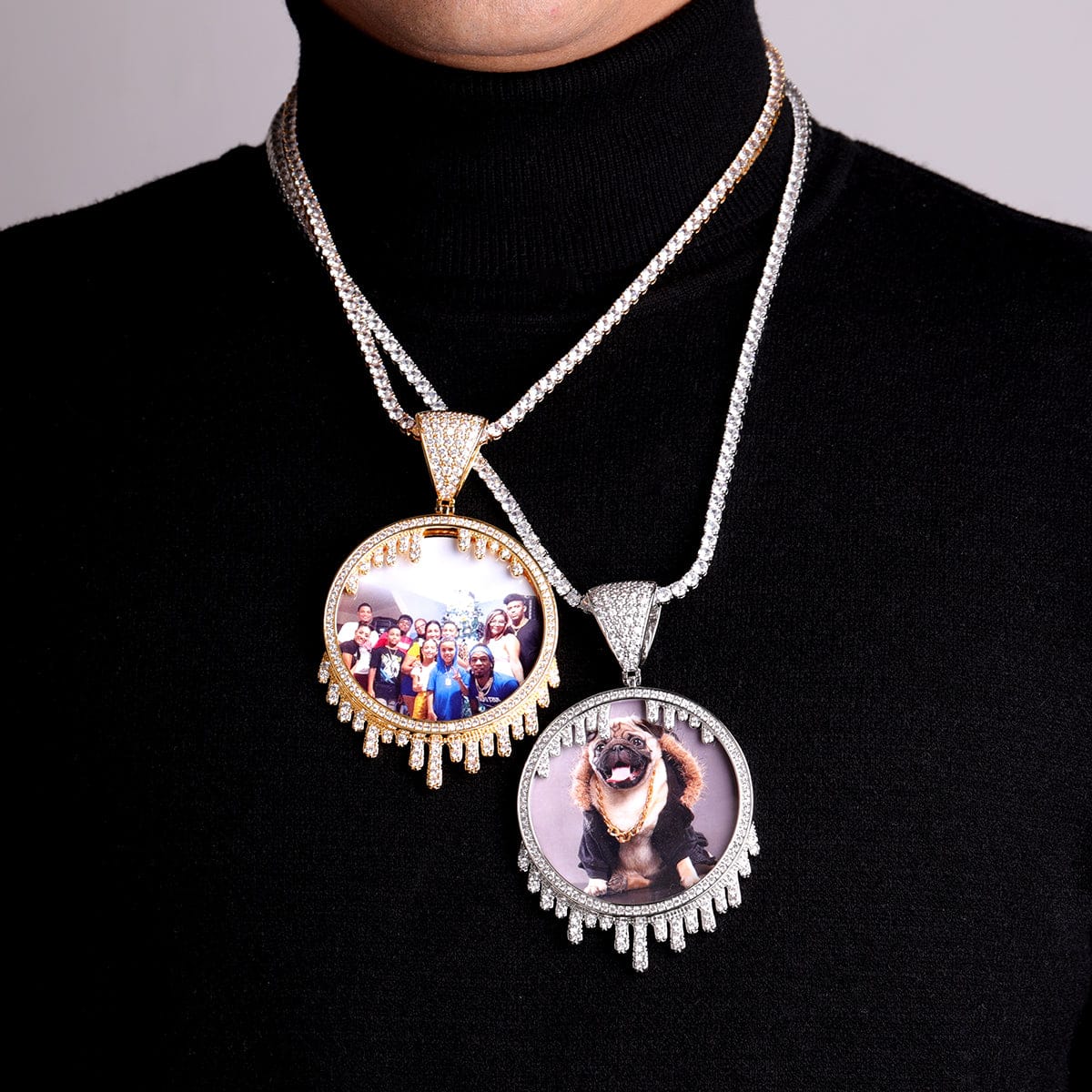 Custom Drippy Cuban Photo Medallion - Image 8