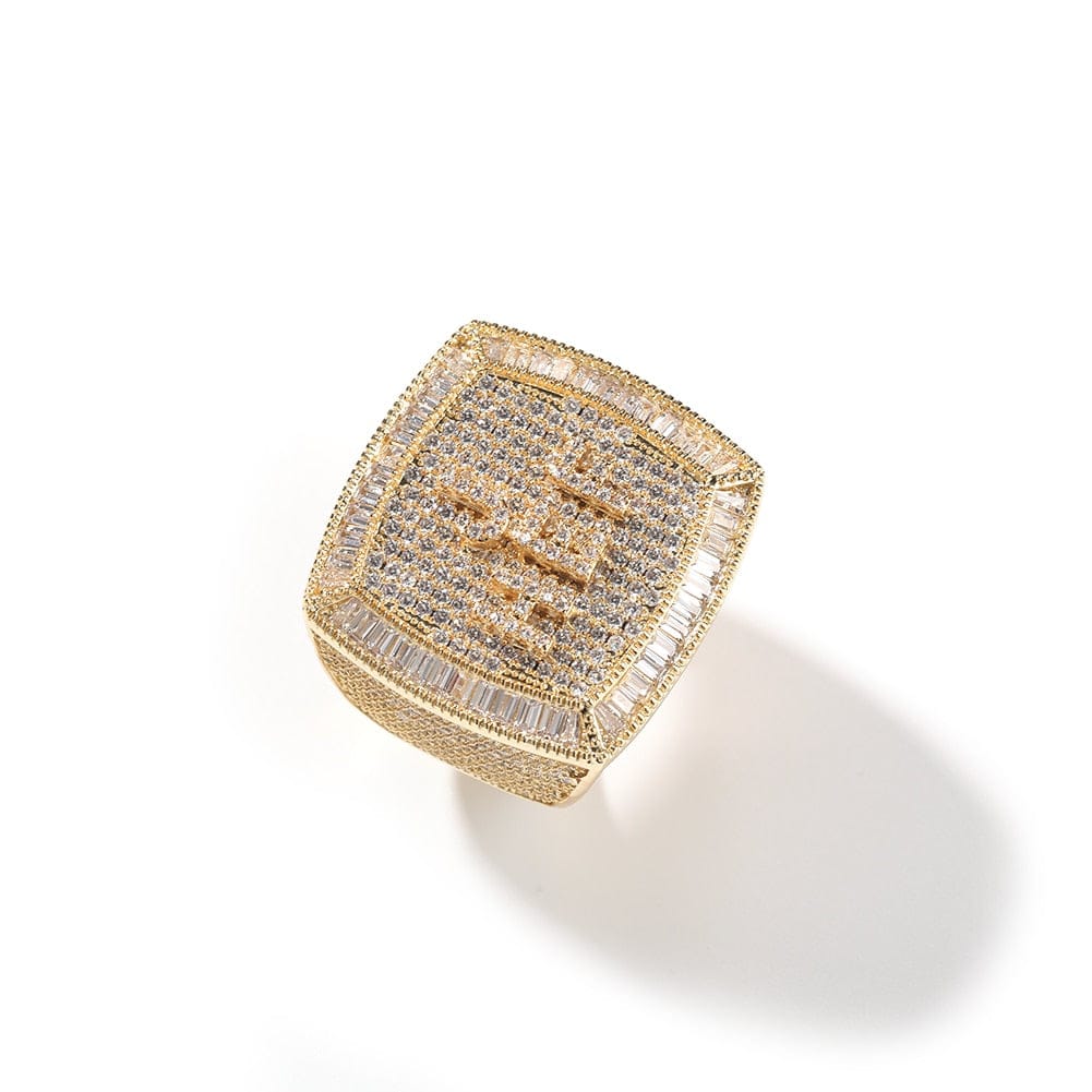Custom Fully Iced Name Boss Ring - Image 11