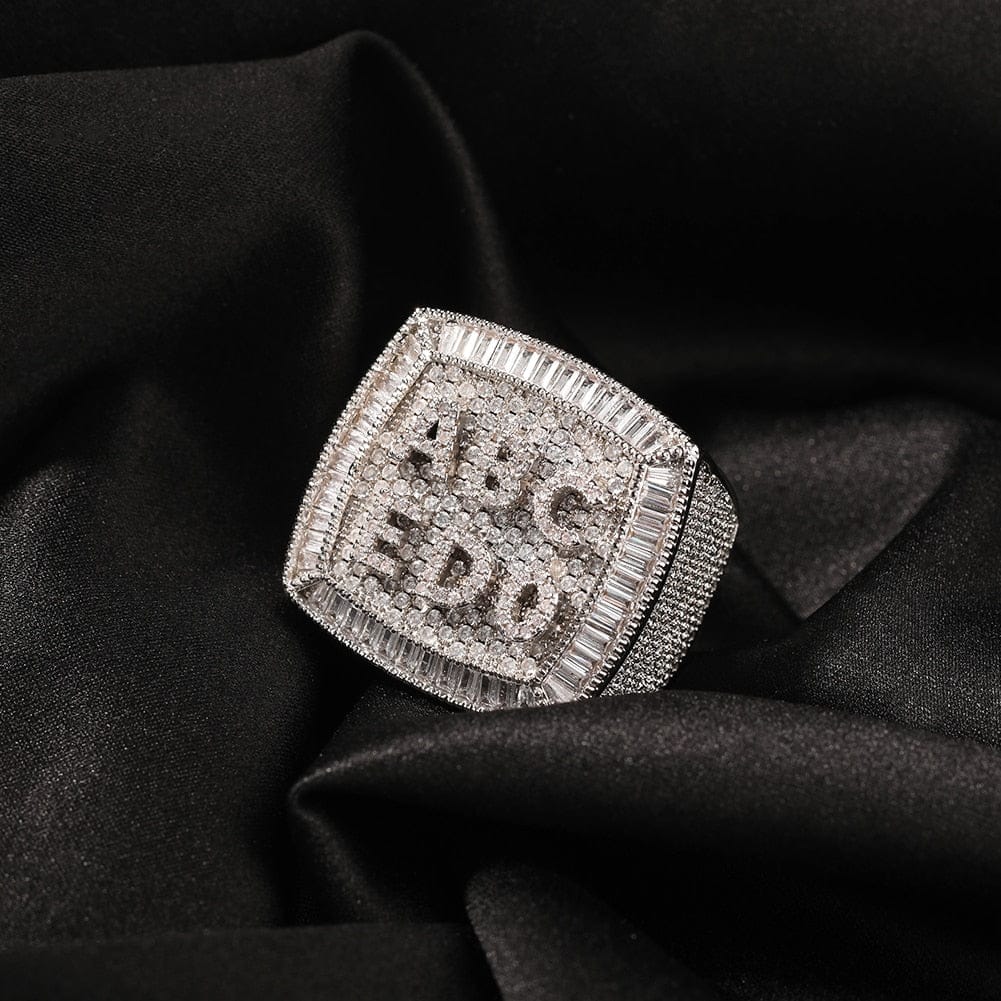 Custom Fully Iced Name Boss Ring - Image 15