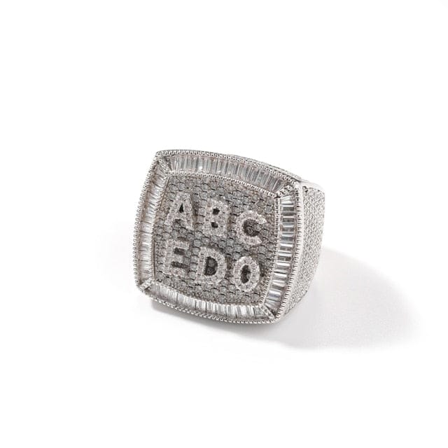 Custom Fully Iced Name Boss Ring - Image 2