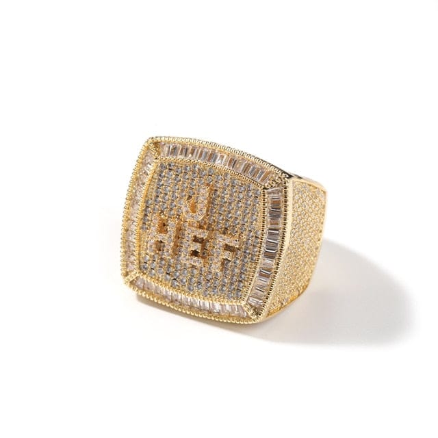 Custom Fully Iced Name Boss Ring - Image 3