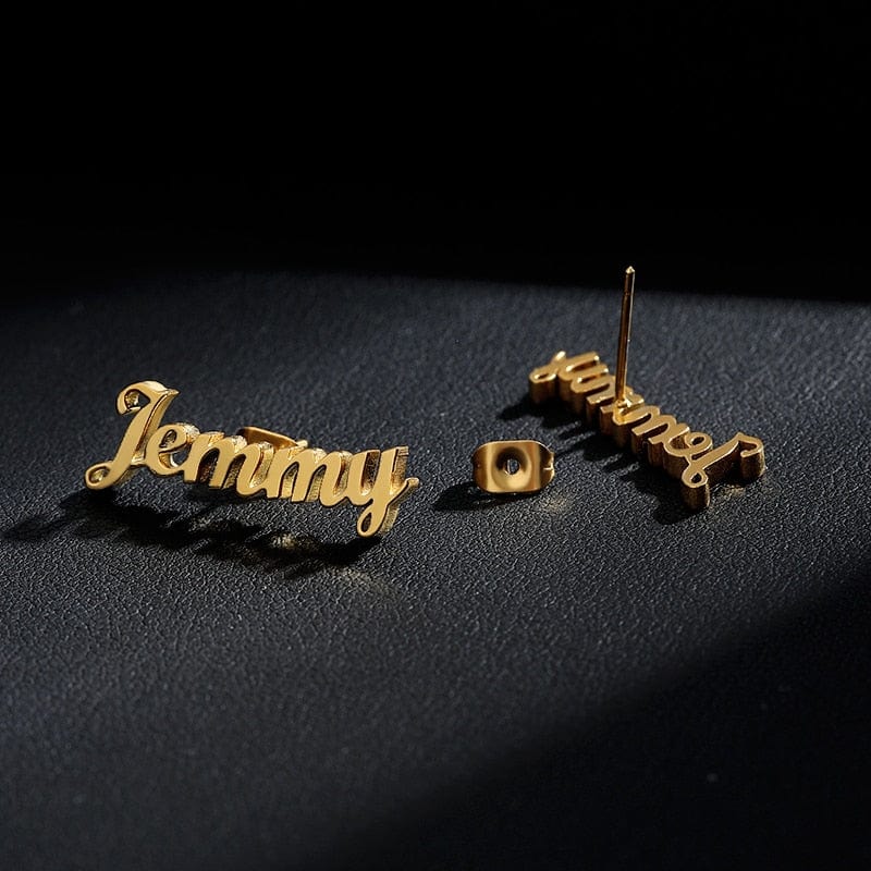Custom Name Kid's Stud Earrings - Image 8