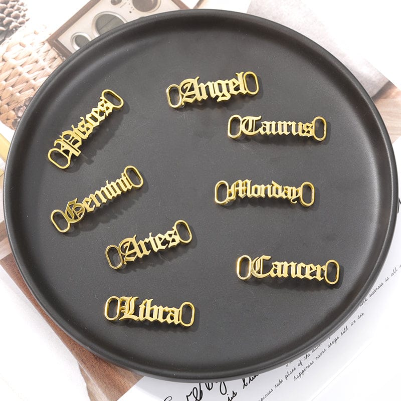 Custom Name Shoe Buckles Shoelace Decoration Charm (2-pack set) - Image 12