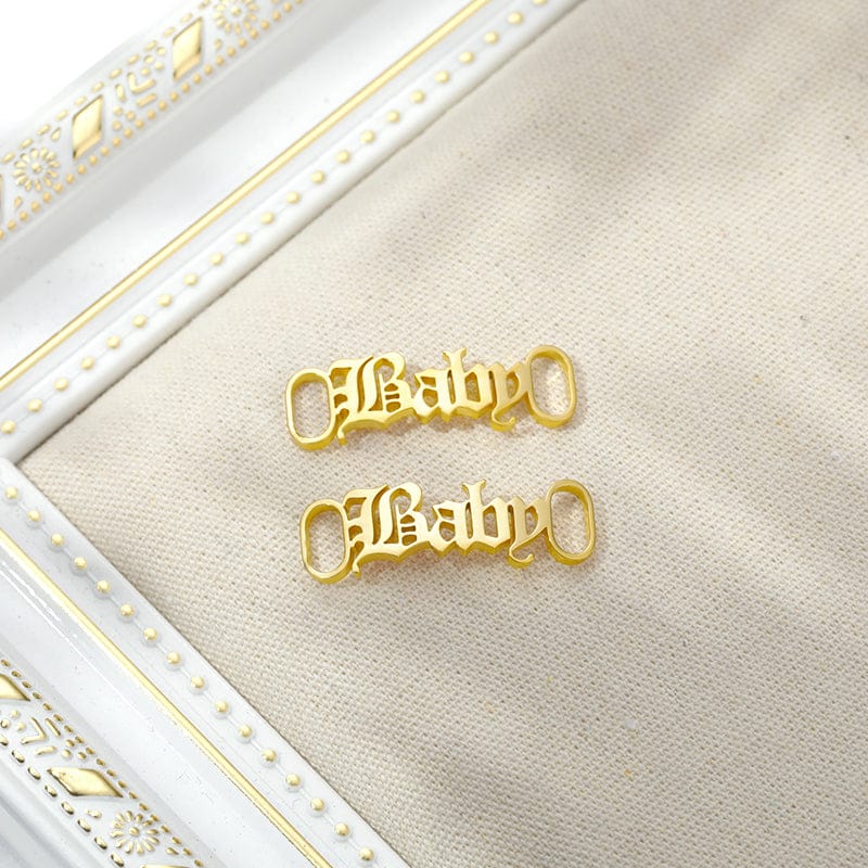 Custom Name Shoe Buckles Shoelace Decoration Charm (2-pack set) - Image 13