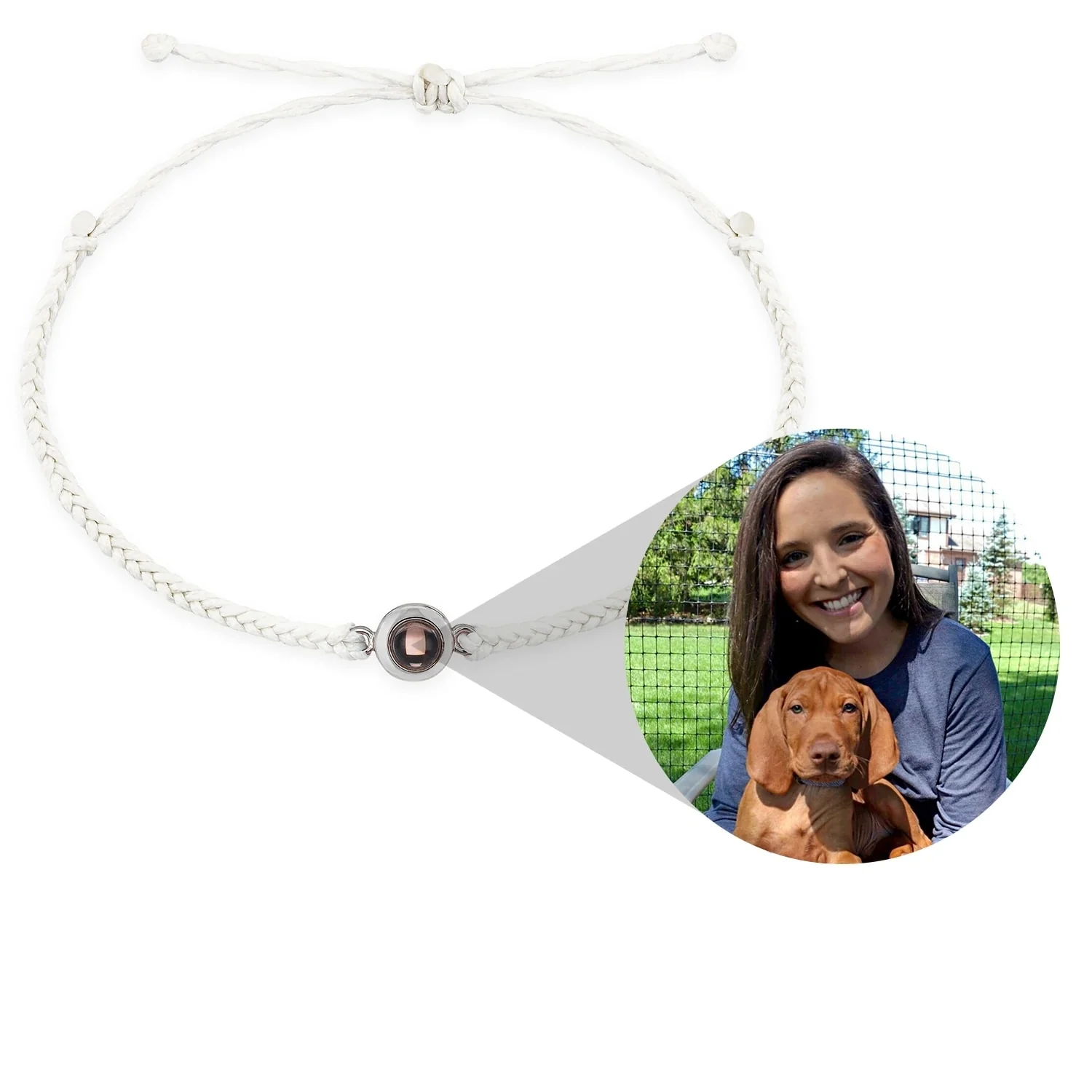 VVS Jewelry Custom Photo Projection Pendant Bracelet - Image 2