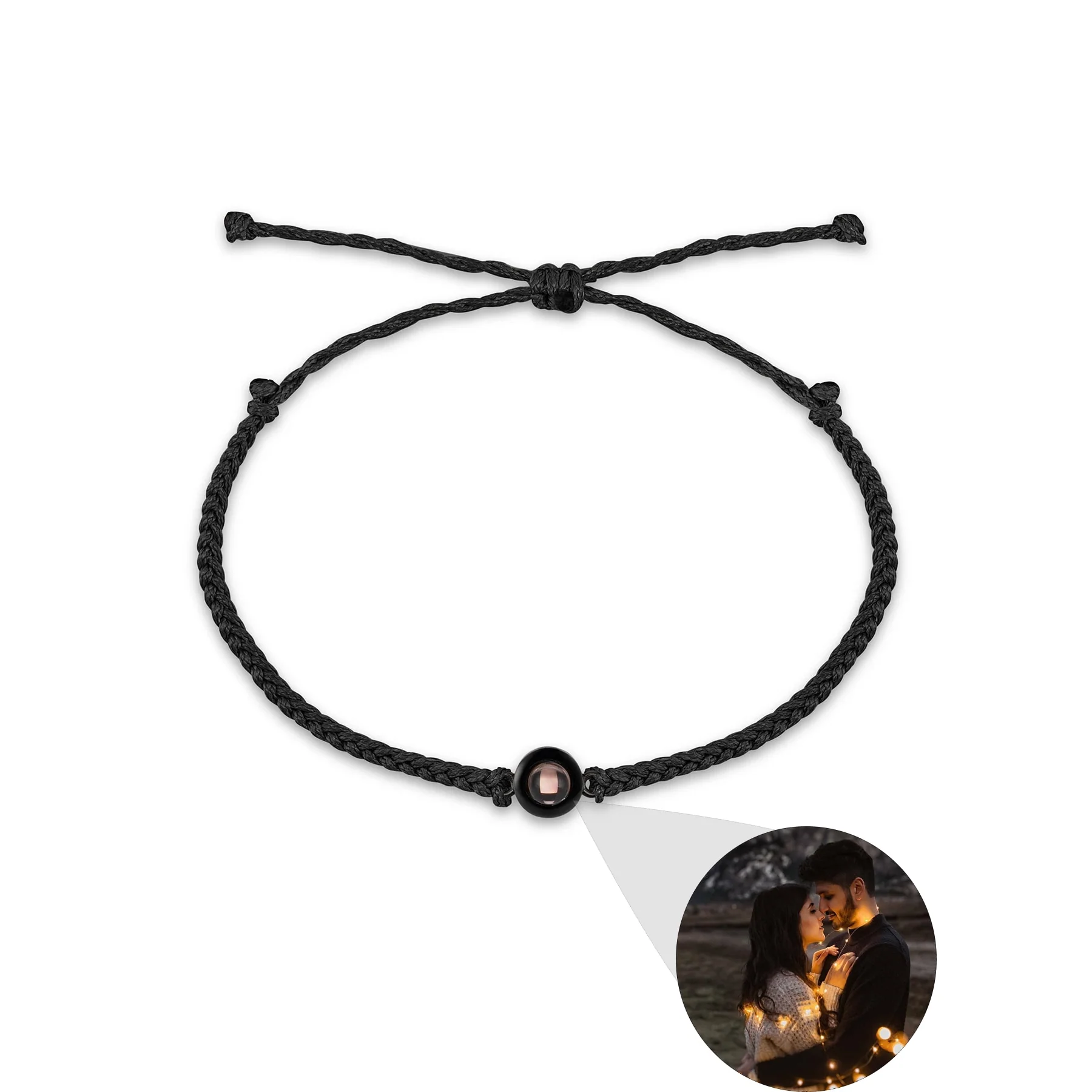 VVS Jewelry Custom Photo Projection Pendant Bracelet - Image 7