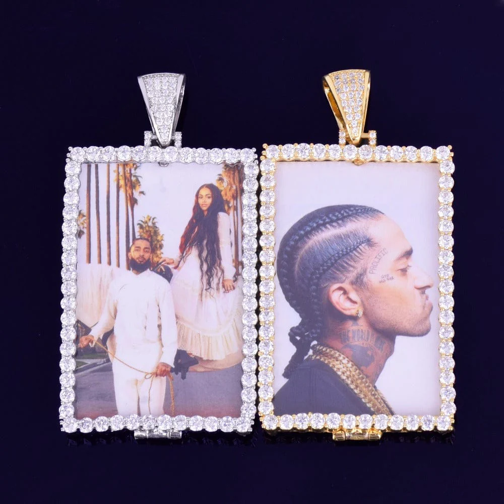 VVS Jewelry Custom Photo Square Medallion Chain - Image 10