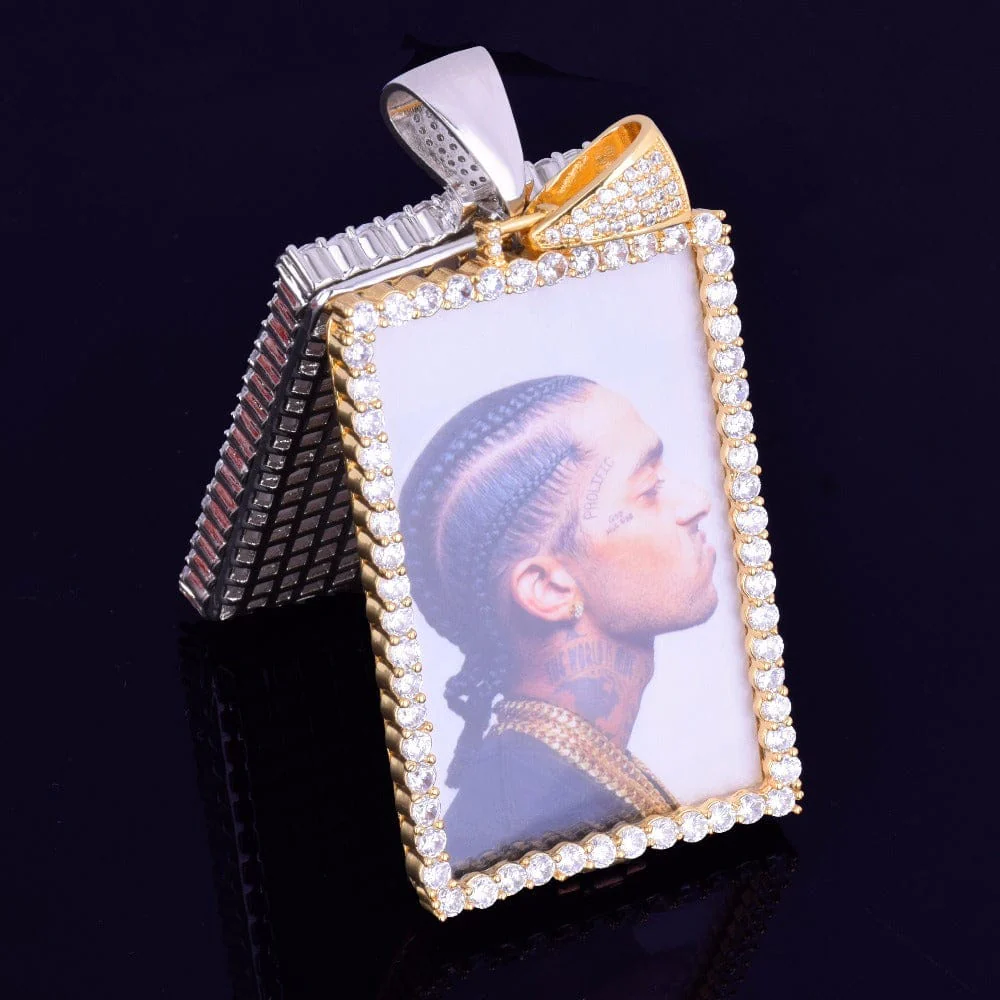 VVS Jewelry Custom Photo Square Medallion Chain - Image 3