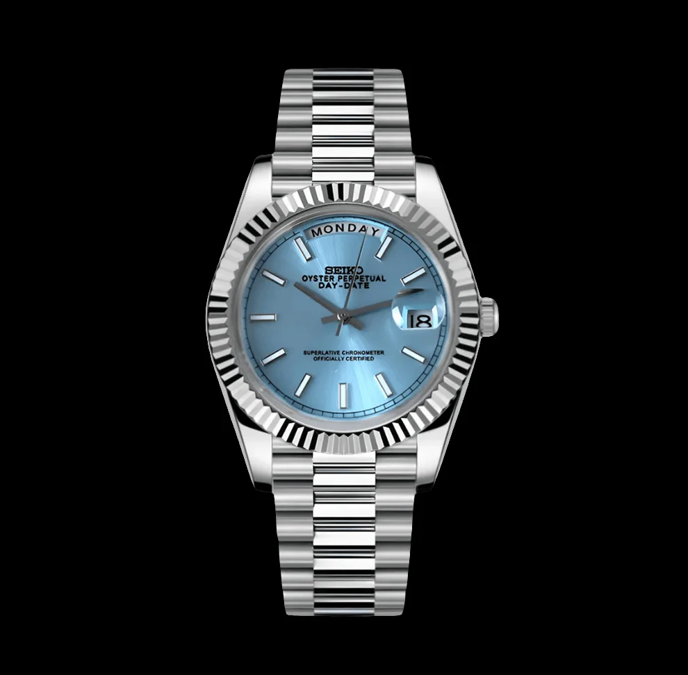 Custom Seikodate Tiffany Watch - Image 3