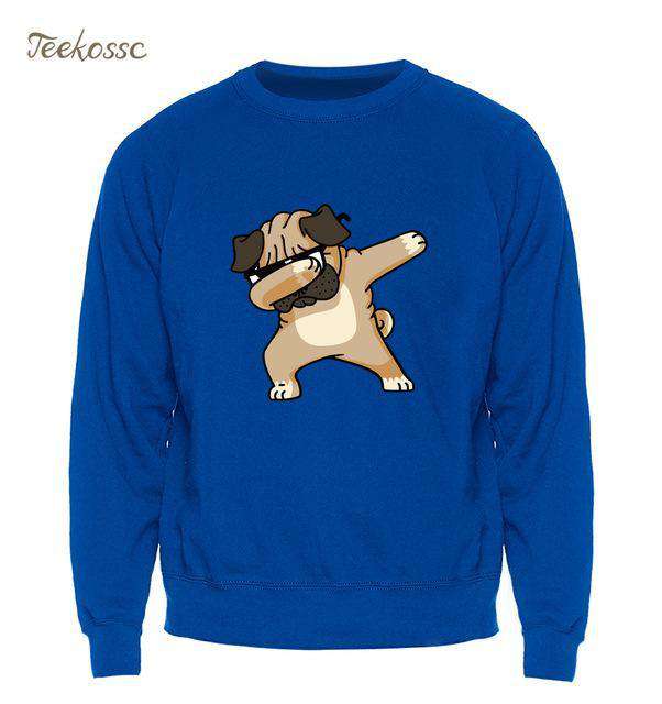 Dabbin' Pug Sweatshirt - Image 2