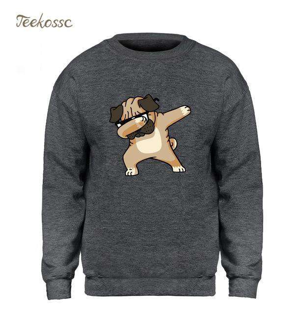 Dabbin' Pug Sweatshirt - Image 7